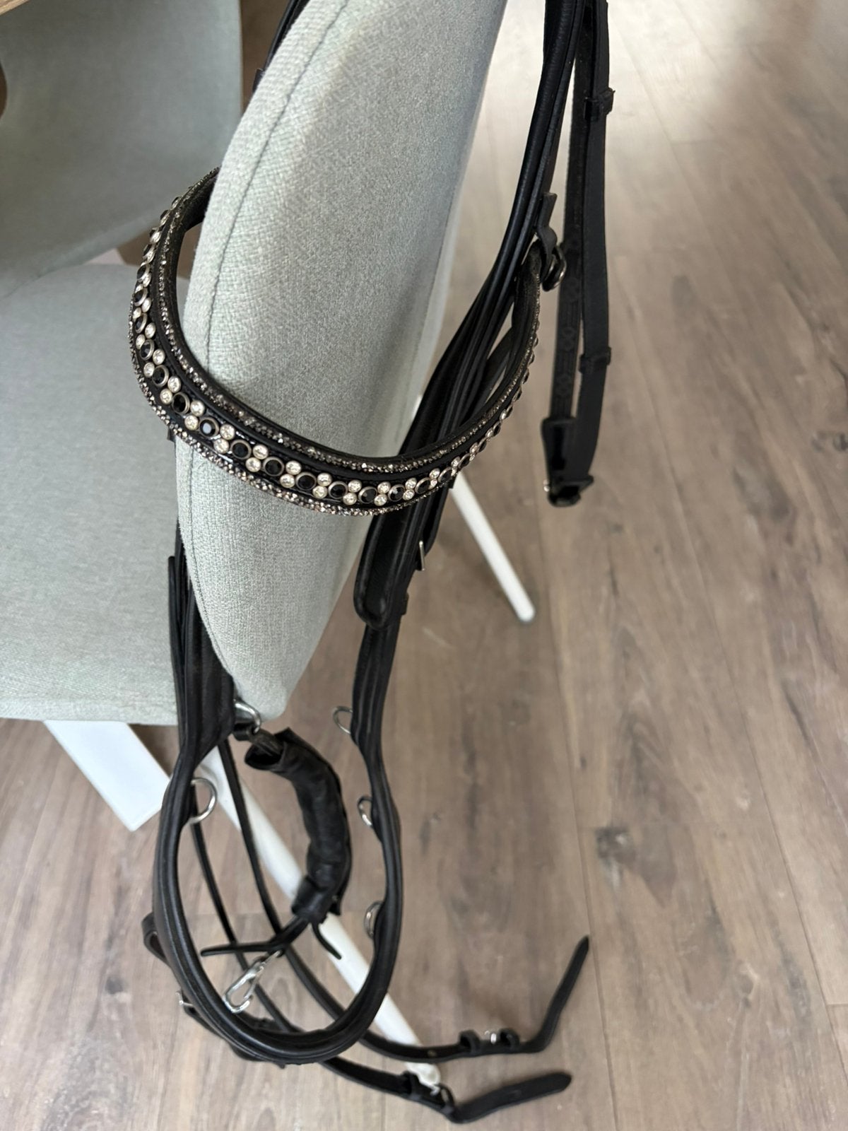 Presteq bitloos hoofdstel faysport Full Zwart, Ophalen of Verzenden, Inclusief teugels, Full, Frontriem
