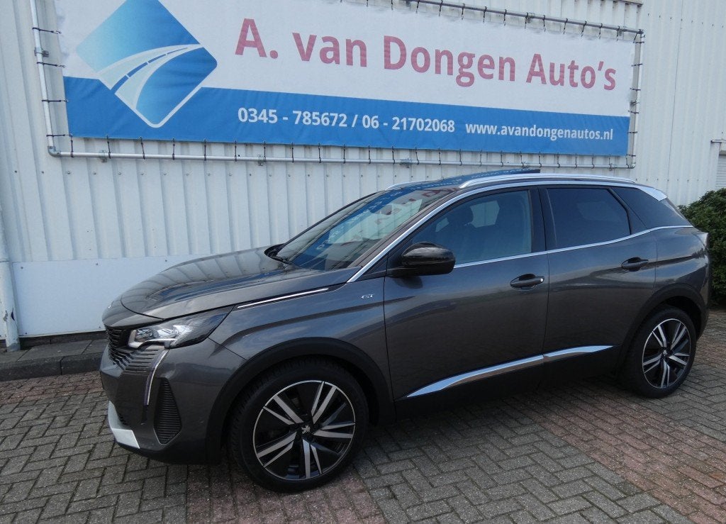 Peugeot 3008 1.2 PURETECH GT-Line Automaat,Led,ACC,Pano,Mass, Auto's, Automaat, Gebruikt, 1199 cc, Bedrijf