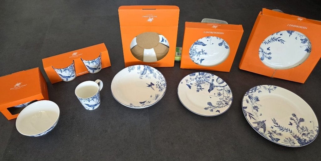 Delftsblauw servies van Royal Delft - Nieuw in doos, Ophalen, Overige merken, Nieuw, Delftsblauw