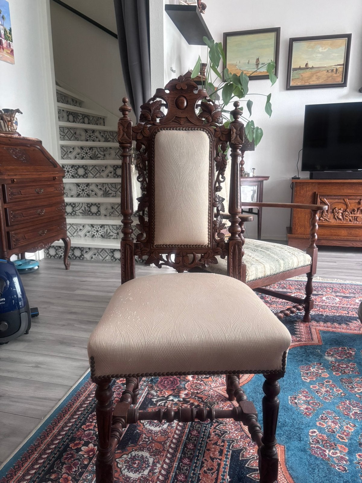 Leuke mooie stoel, Ophalen of Verzenden