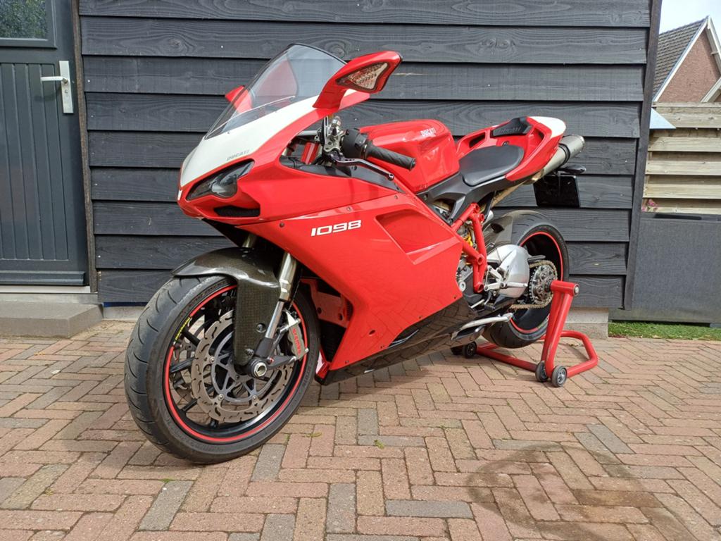 Ducati 1098, 2 cilinders, 1098 cc, Occasion, Motorrijbewijs A