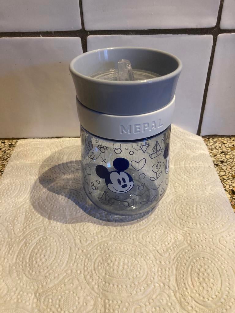 Kinderbeker Mickey, Ophalen of Verzenden, Mickey Mouse, Zo goed als nieuw