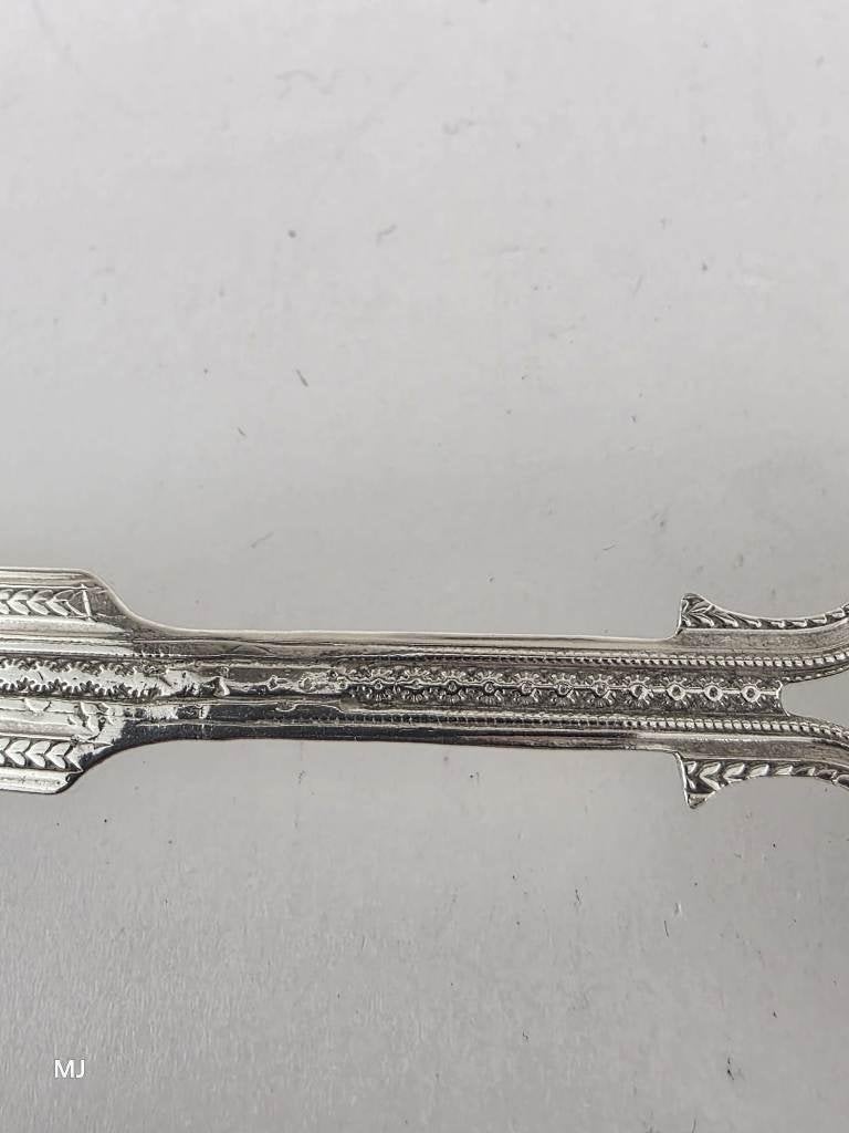 Zilveren theeschep                                       Z72, Antiek en Kunst, Ophalen of Verzenden, Zilver