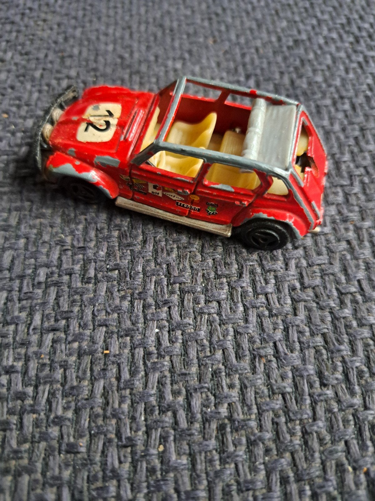 majorette model citroen dyane raid rally uitvoering, France, Gebruikt, Auto, Ophalen of Verzenden