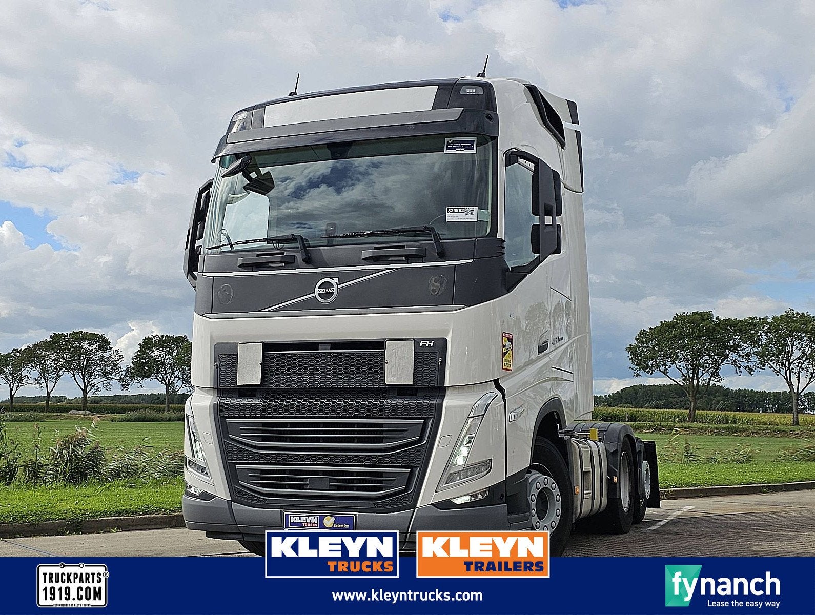 VOLVO FH 460 6x2 gt single boogie, Auto's, Automaat, Euro 6, Wit, Bedrijf