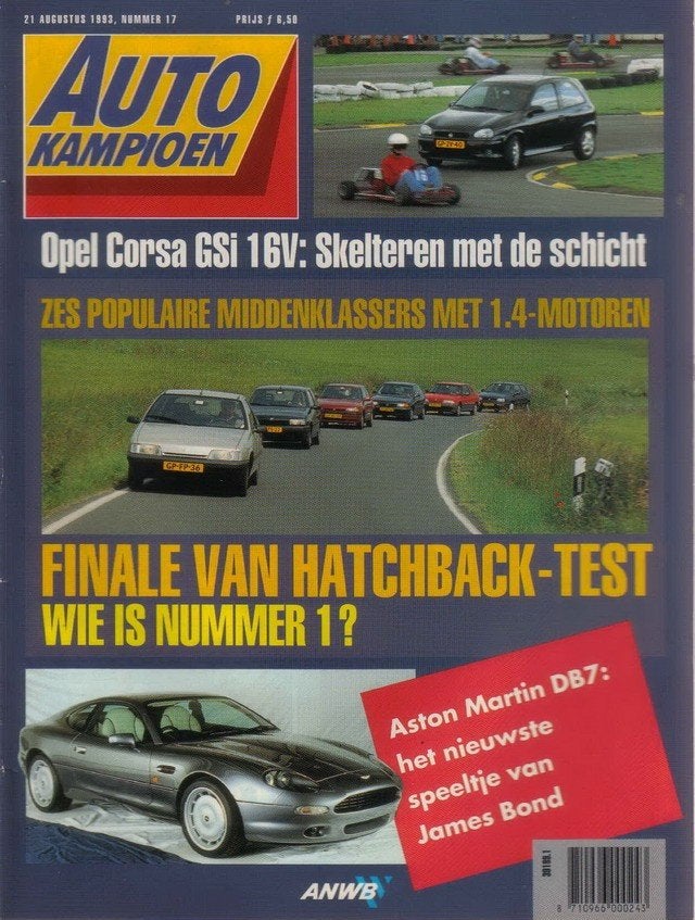 Autokampioen 17 1993 : Opel Corsa GSI 16V - Rover 214 Si, Ophalen of Verzenden, Gelezen, Algemeen