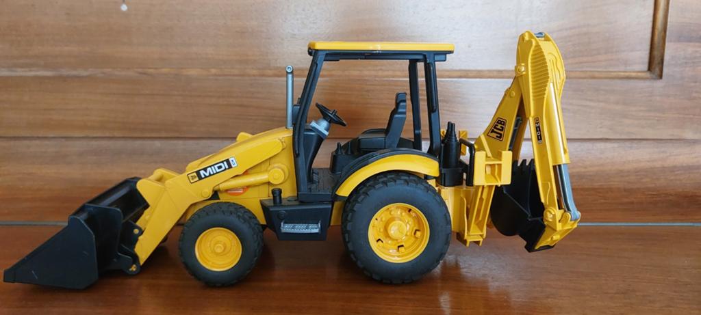 JCB Midi Graafmachine Speelgoedmodel Bruder, Ophalen, Zo goed als nieuw