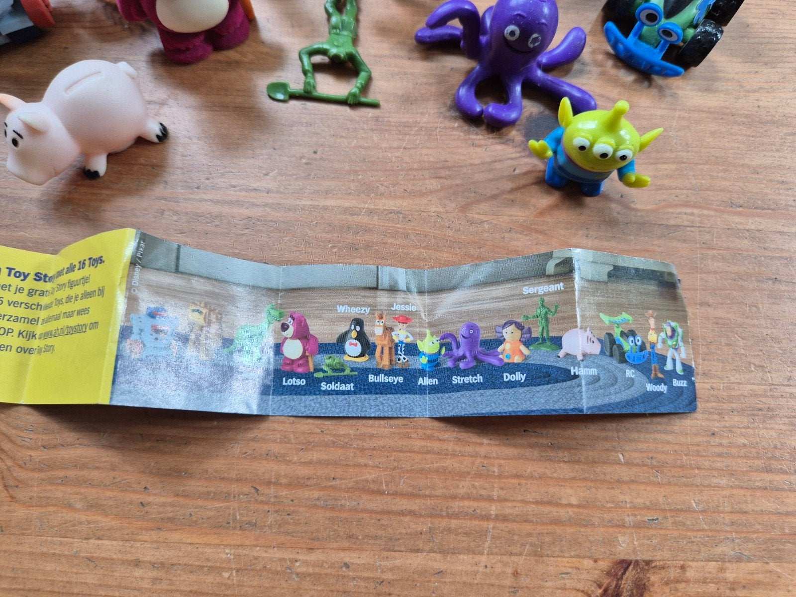 Toy story poppetjes AH albert heijn Disney, Ophalen of Verzenden, Beeldje of Figuurtje
