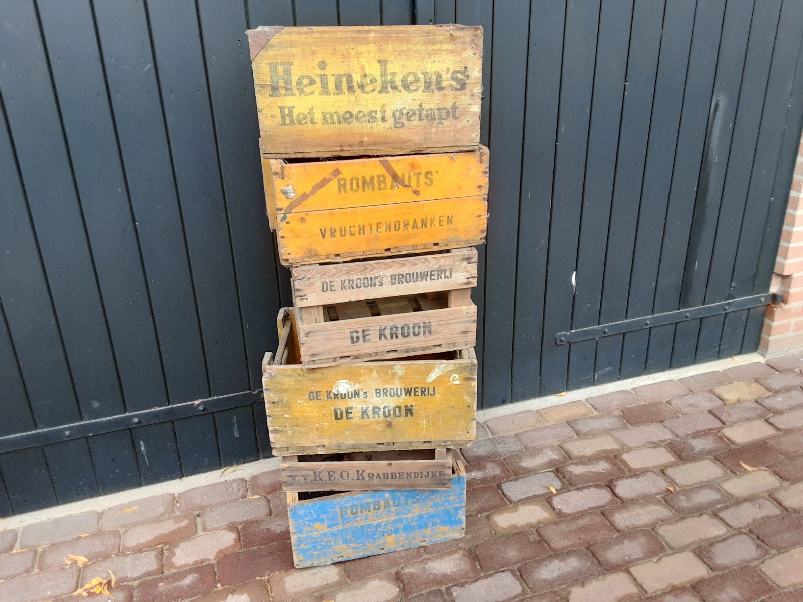 bierkratjes, Ophalen