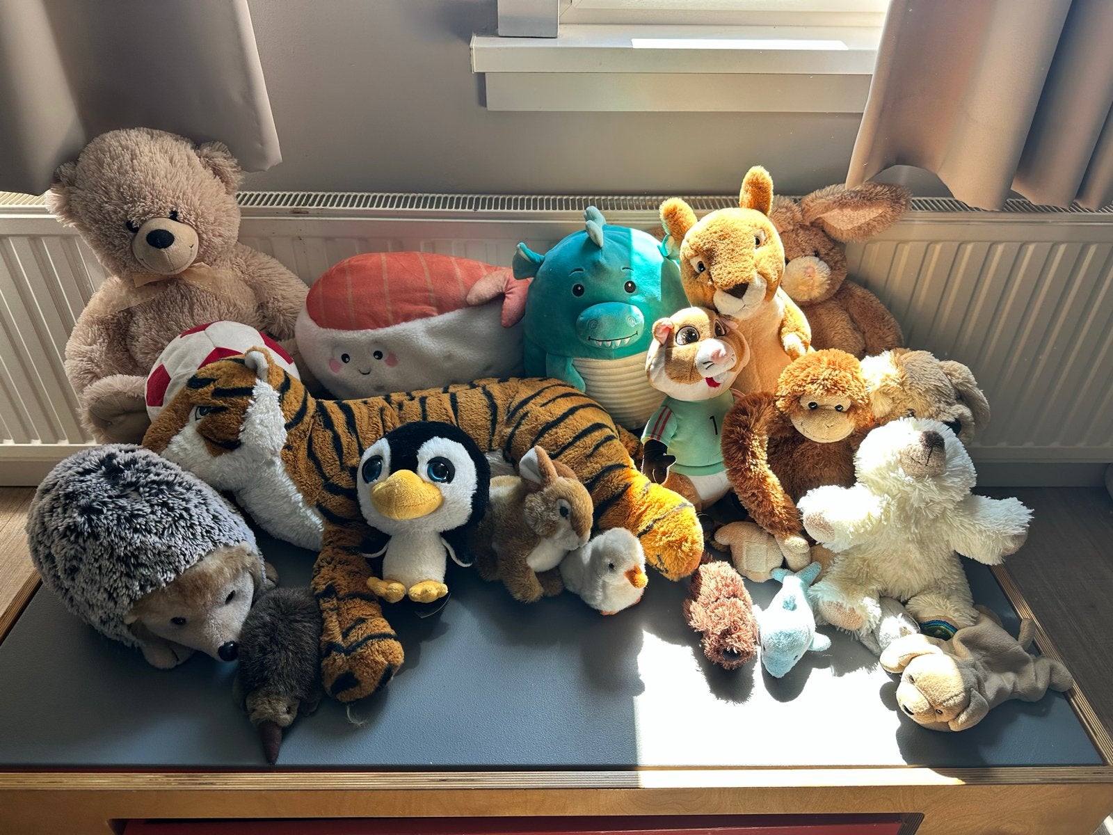 Grote verzameling knuffels - diverse dieren, Kinderen en Baby's, Speelgoed | Knuffels en Pluche, Gebruikt, Beer, Ophalen of Verzenden