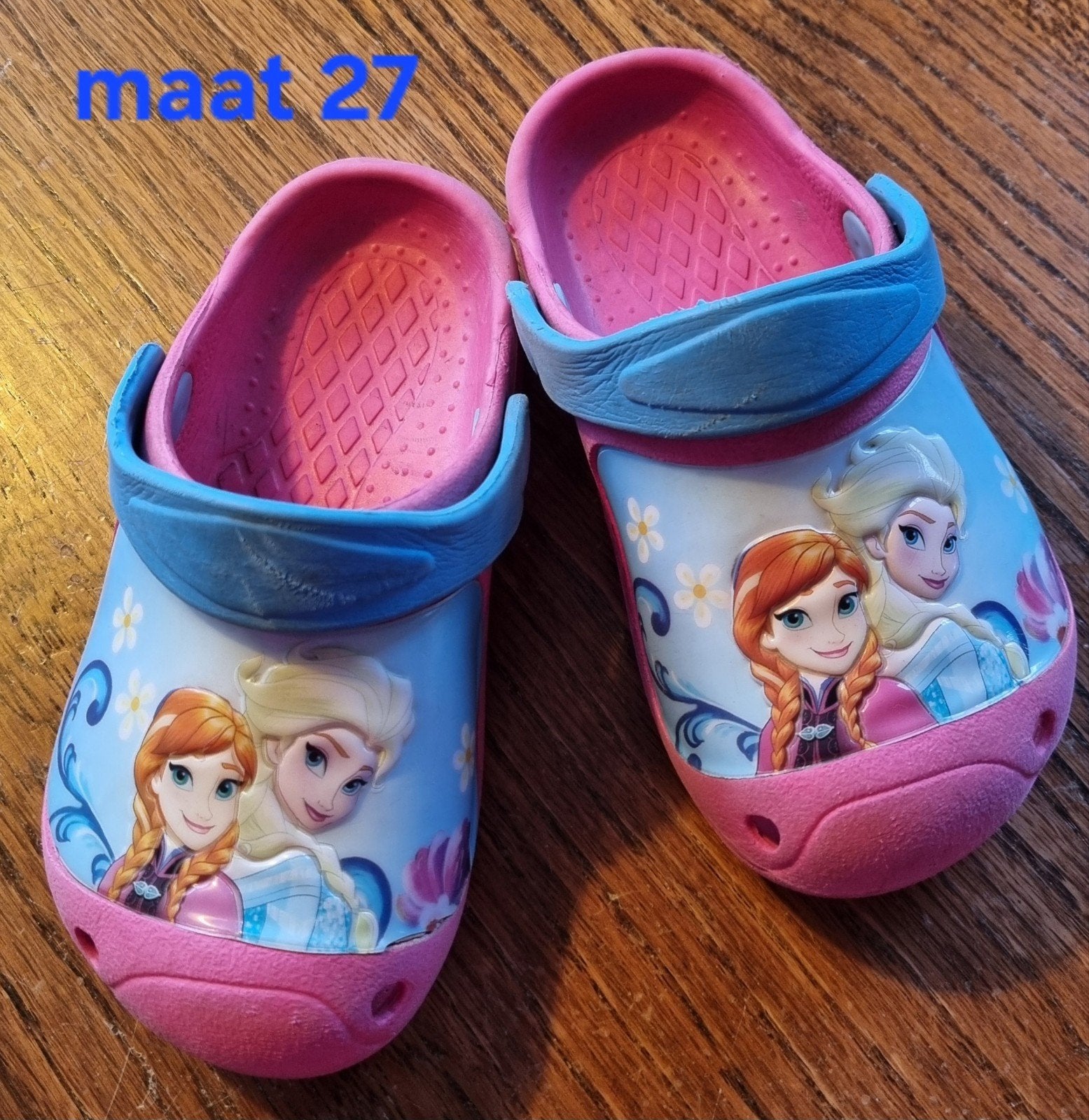 Frozen Crocs Maat 27 - Comfortabele Kinderschoenen, Ophalen, Gebruikt, Meisje, Schoenen