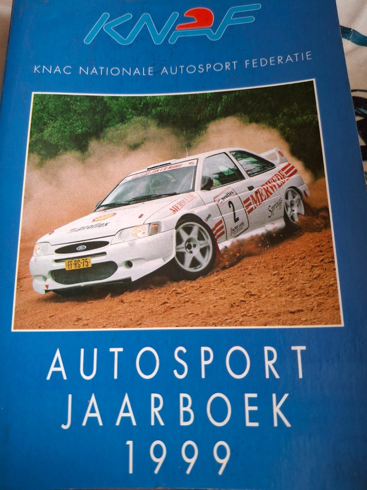 KNAF Autosport Jaarboek 1999 - Zeldzaam exemplaar, Ophalen of Verzenden, Zo goed als nieuw, KNAF, Overige sporten
