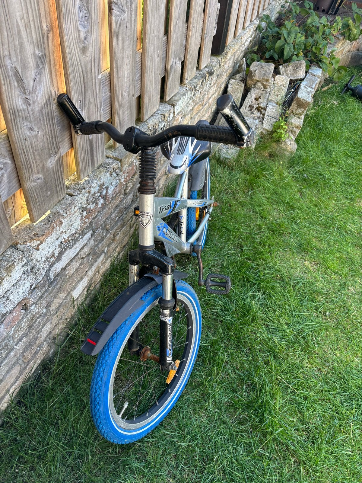 Alpina Trial kinderfiets 18 inch - Gebruikt, Fietsen en Brommers, Ophalen of Verzenden, Gebruikt, Velgrem, 20 inch of meer