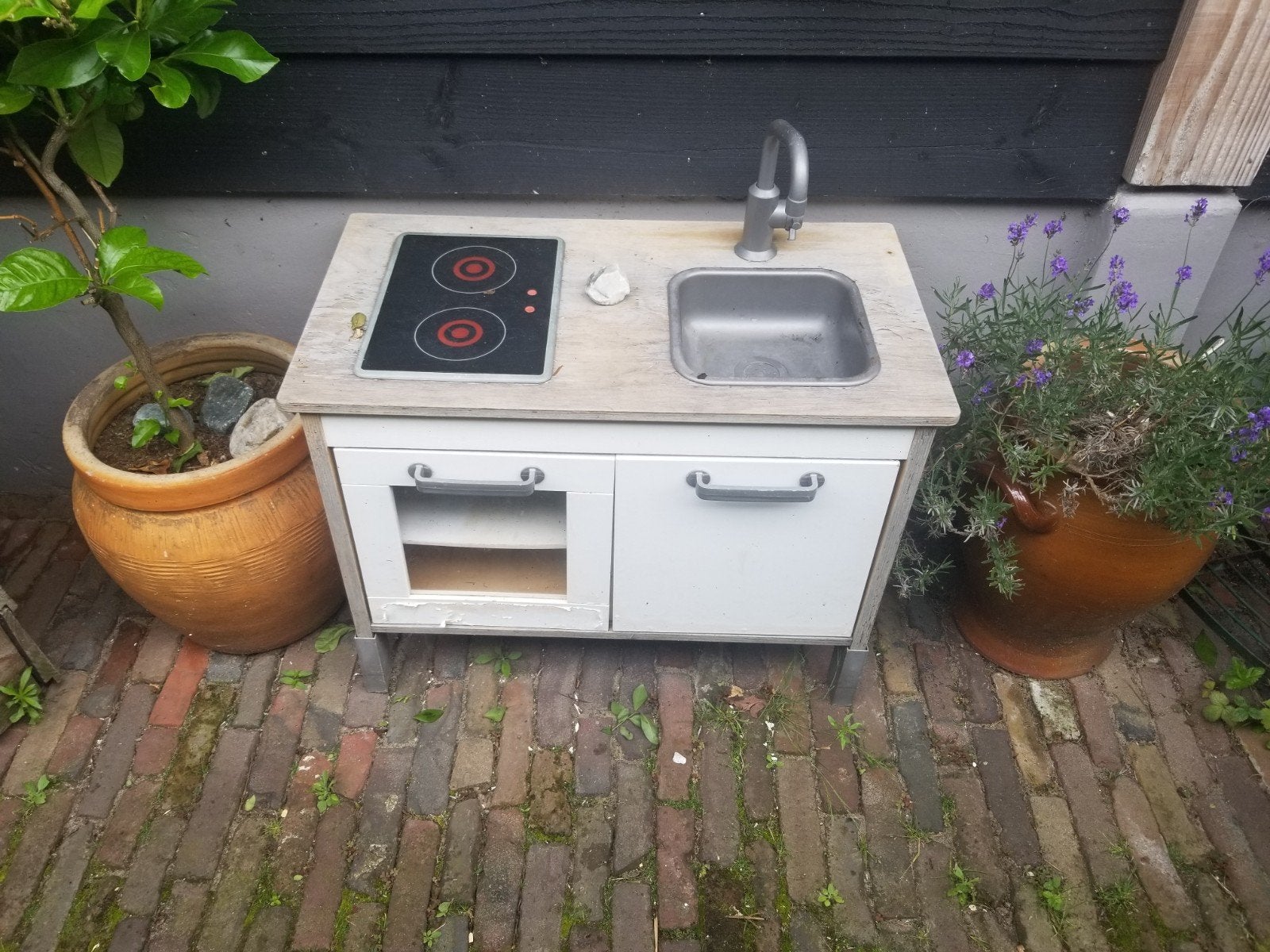 Buiten speelkeuken, Gratis !, Ophalen, Gebruikt