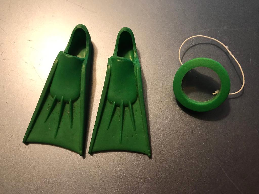 Vintage Barbie Ken Skin Diver #1406, Ophalen of Verzenden, Gebruikt, Accessoires