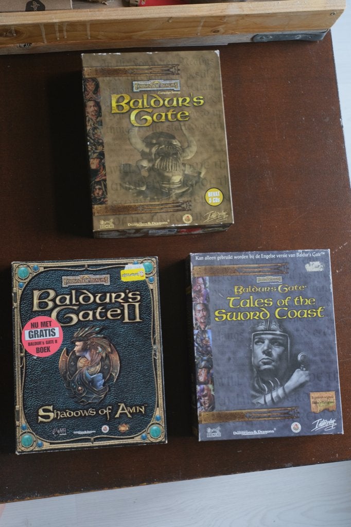 Baldurs Gate Box Sets, Spelcomputers en Games, Games | Pc, Gebruikt, Simulatie, 1 speler, Vanaf 3 jaar, Eén computer, Ophalen of Verzenden