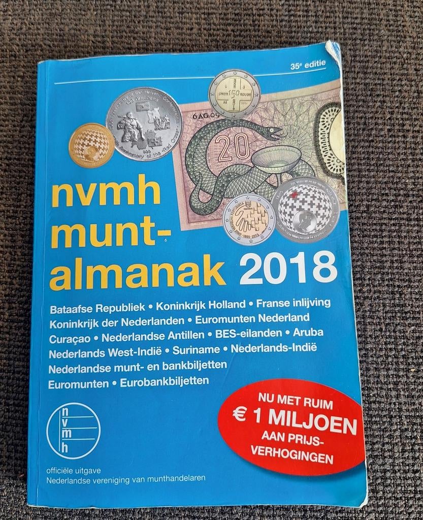 CATALOGUS Nederlandse munten 2018, Postzegels en Munten, Munten en Bankbiljetten | Toebehoren, Ophalen of Verzenden, Boek of Naslagwerk