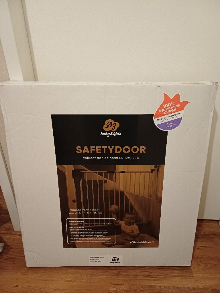 Traphekje A3, nieuw!, Kinderen en Baby's, Traphekjes, Ophalen, Nieuw, 115 cm of meer, Metaal of IJzer