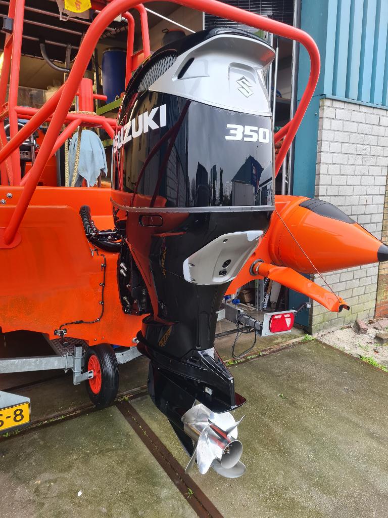 SUZUKI DF 350PK DUOPROP RVS Proefvaart mogelijk!, Ophalen, Gebruikt, Viertaktmotor, 30 pk of meer