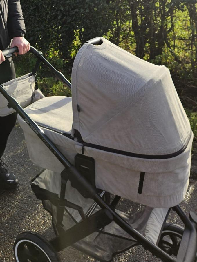 ABC Design Kinderwagen en Britax Römer Autostoel, Gebruikt, Combiwagen, Met autostoeltje, Ophalen
