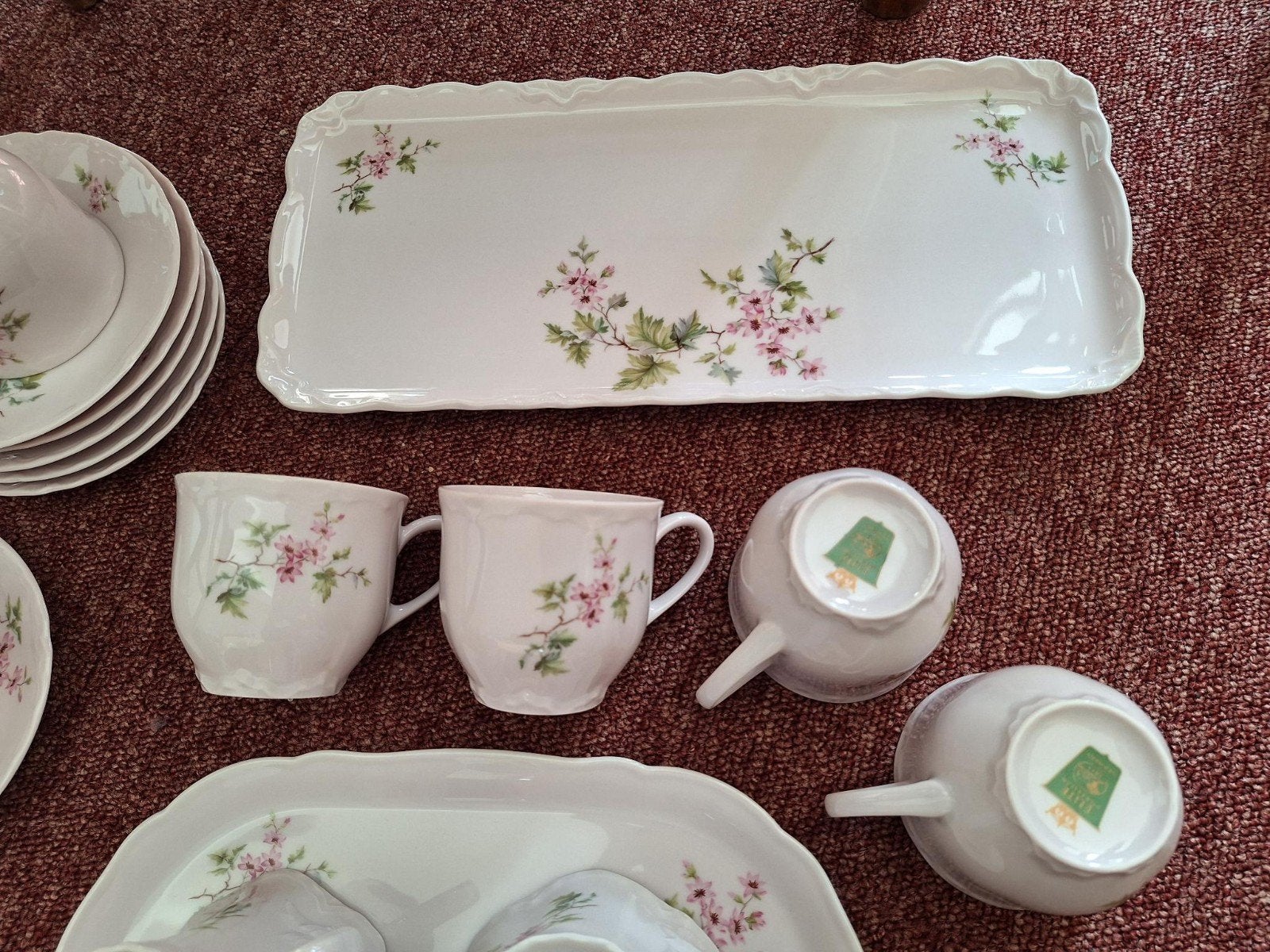 Hutschenreuther koffie servies roze, Ophalen of Verzenden