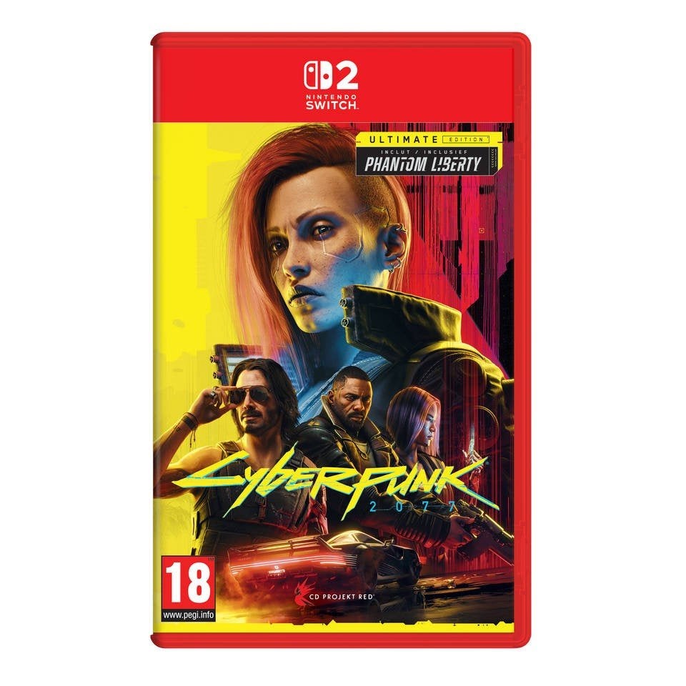 Cyberpunk 2077 Ultimate Edition + Phantom Liberty Switch, Ophalen, Vanaf 18 jaar, 1 speler, Zo goed als nieuw