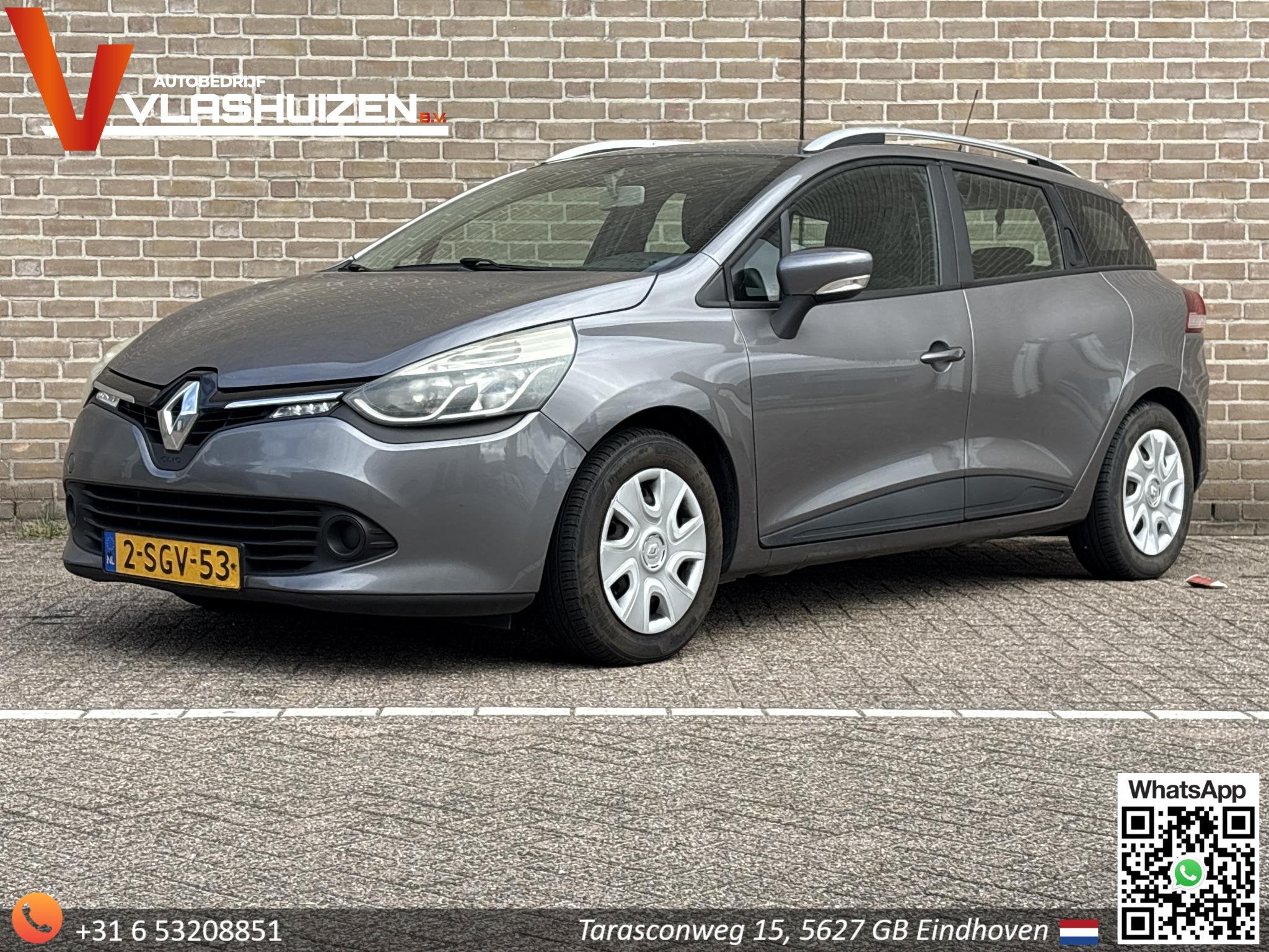 Renault Clio Estate 1.5 dCi ECO Expression | Airco | Cruise, Auto's, Voorwielaandrijving, Euro 5, Stof, Gebruikt