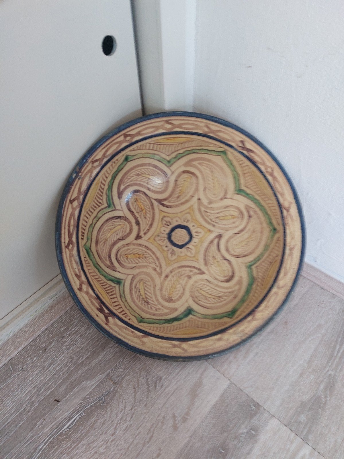 Decoratieve Marokkaanse schaal, handgemaakt, Ophalen