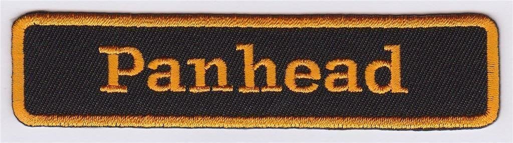 Harley Davidson Panhead patch embleem #1, Verzenden, Nieuw