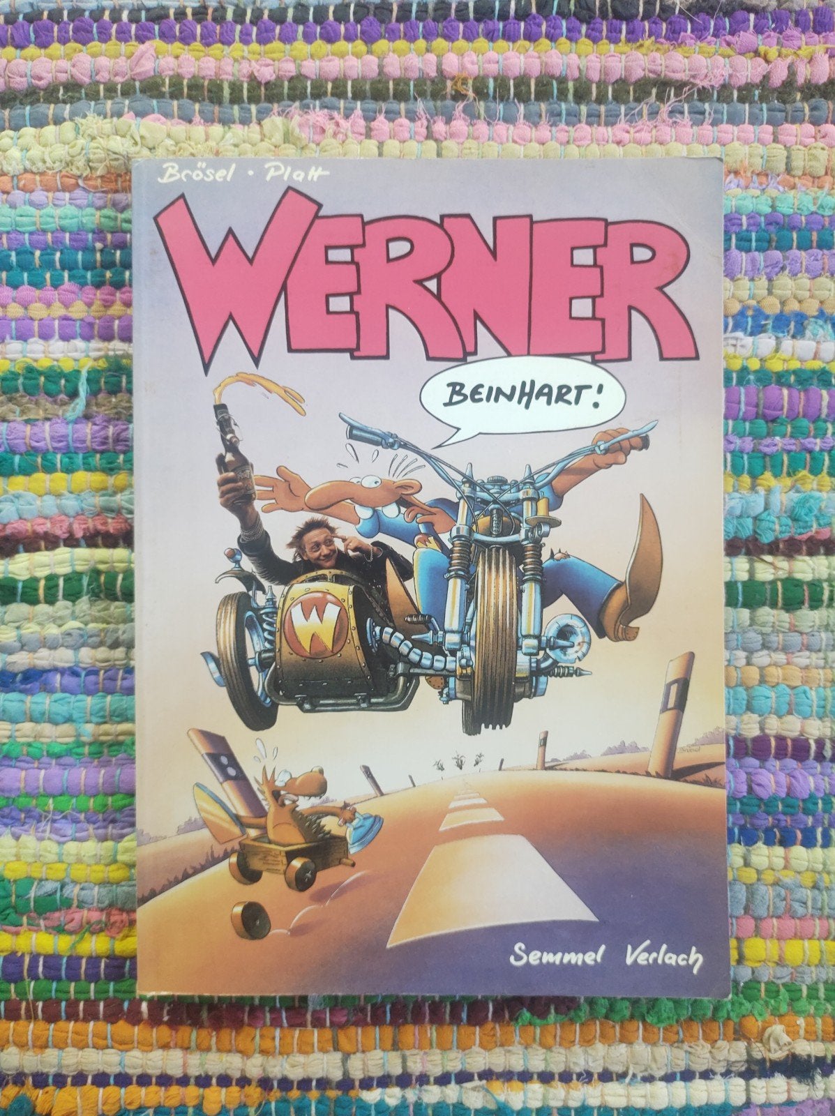 Werner Beinhart! Stripboek - Semmel Verlach, Boeken, Stripboeken, Eén stripboek, Ophalen of Verzenden, Zo goed als nieuw, Brösel, Platt