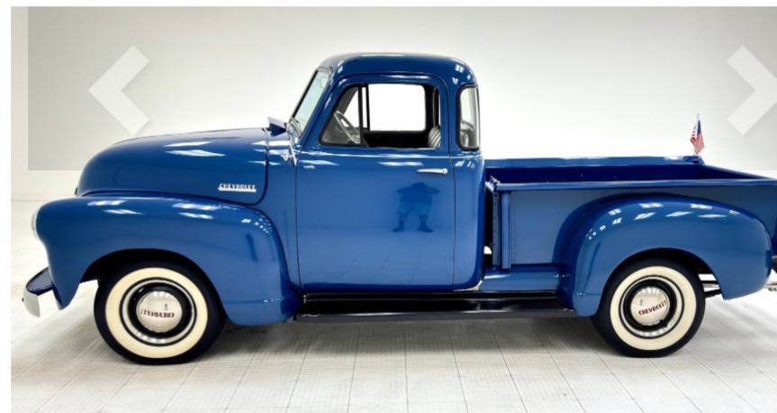 Chevrolet 3100 advanced design oldtimer wieldoppen, Ophalen of Verzenden