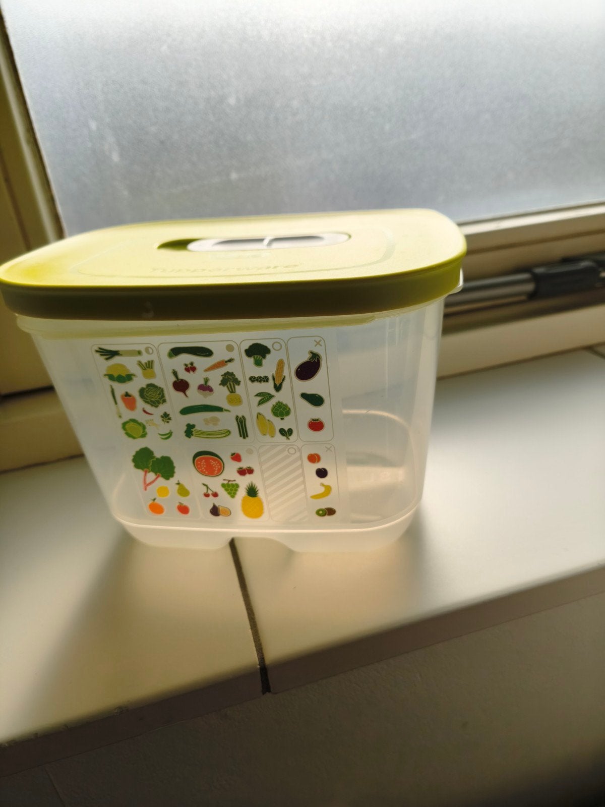 Tupperware fridgesmart/koelkast/vershouddoos, Ophalen of Verzenden, Groen, 1800 ml, Bak of Kom