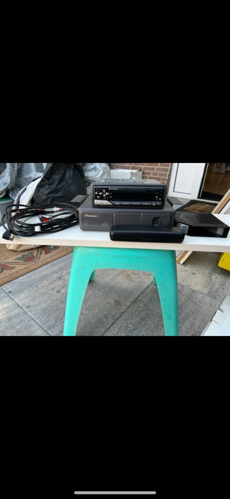 Pioneer DEH-P835R cassette met 6 cd disc wisselaar compleet, Ophalen, Zo goed als nieuw