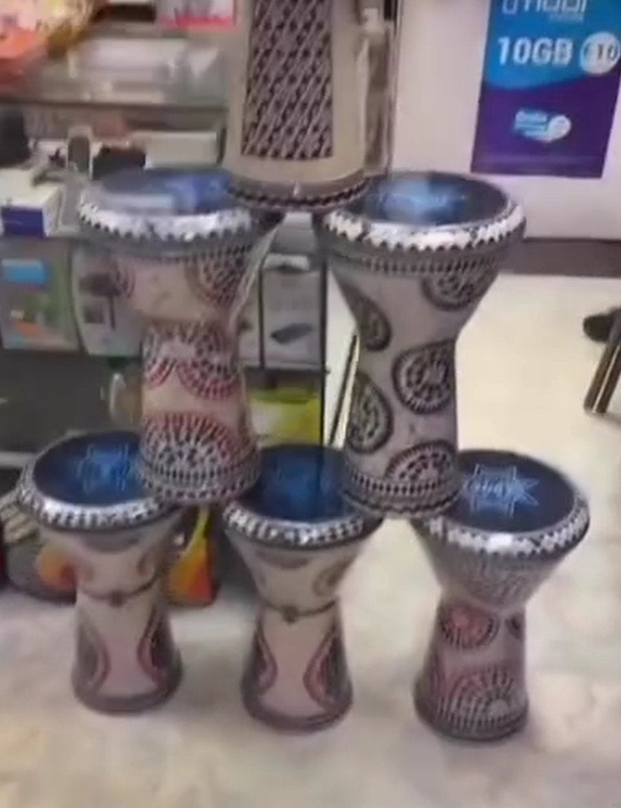 Darbouka trummel  nieuwe, Ophalen