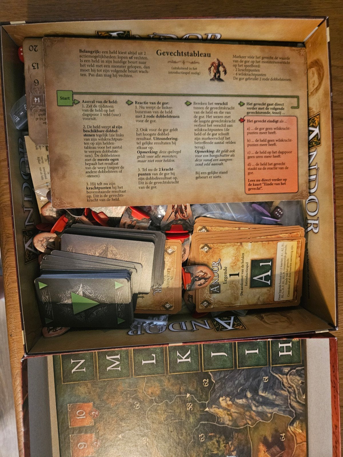 De Legenden van Andor - Bordspel, Een of twee spelers, Ophalen of Verzenden, Gebruikt, 999 Games