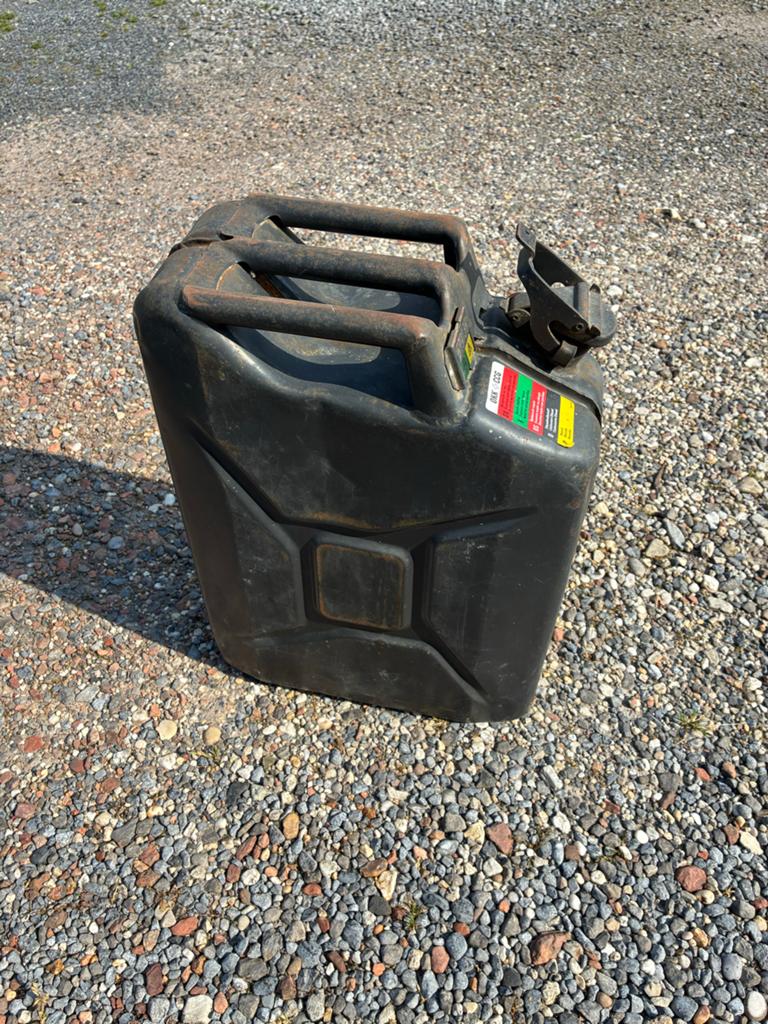 Robuuste metalen jerrycan - 20 liter, Ophalen of Verzenden, Gebruikt