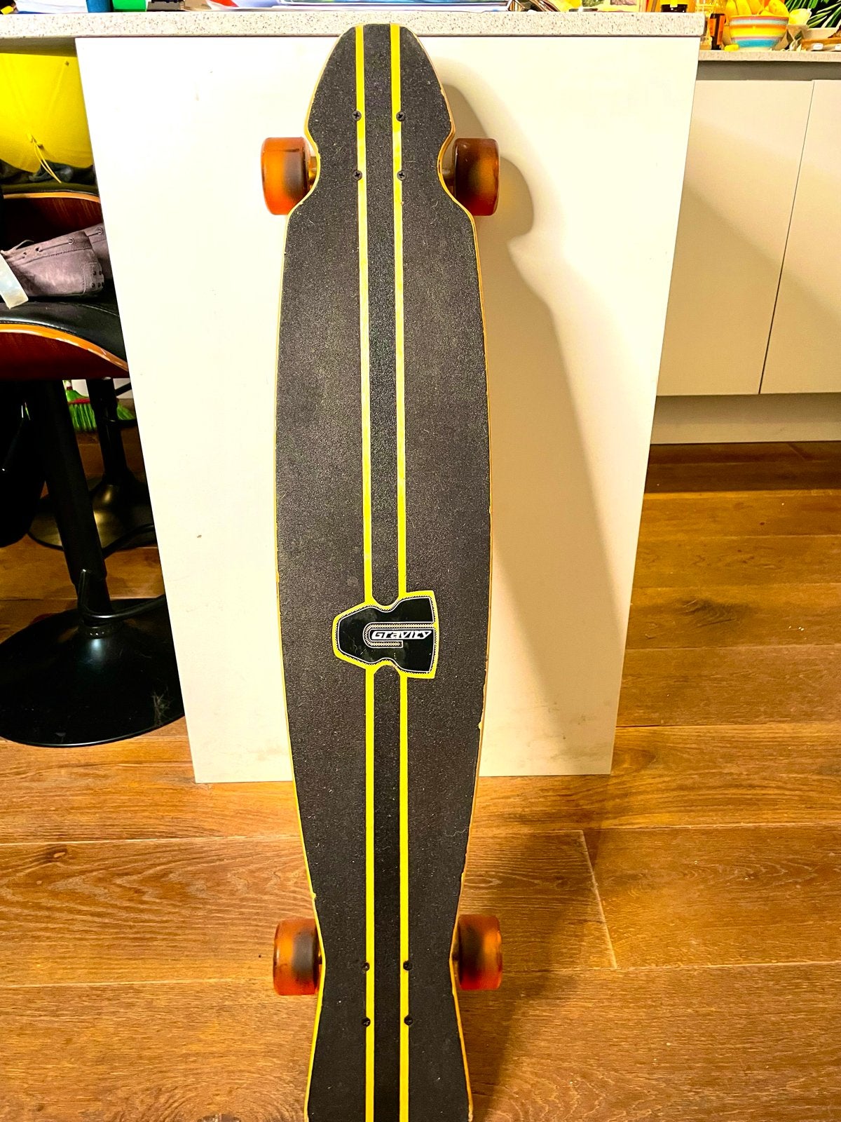 Gravity Skateboards Longboard - goede staat, Ophalen of Verzenden, Gebruikt, Skateboard, Longboard