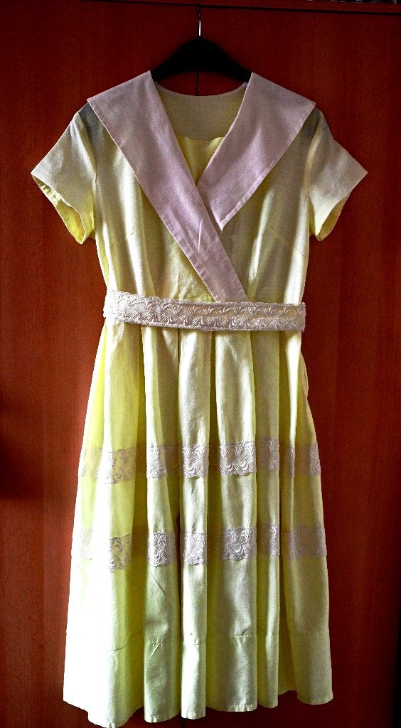 Retro jurk vintage, Ophalen of Verzenden, Persoonlijke verzorging