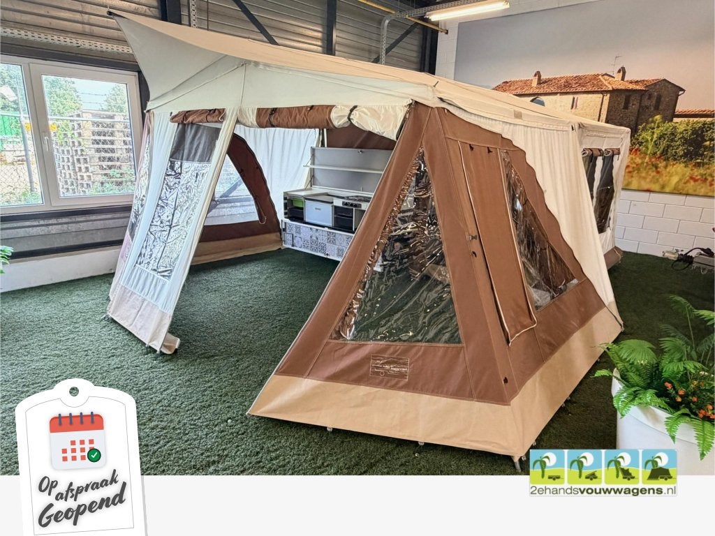 In super nette staat Combicamp Country '07 met fietsdrager, Caravans en Kamperen, Campooz, Tot en met 2, Niet ingevuld, Overige merken