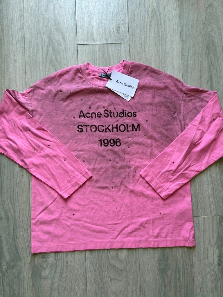 Acne Studios Long Sleeve Steentjes Roze/Black, Acne Studios, Nieuw, Ophalen of Verzenden, Roze