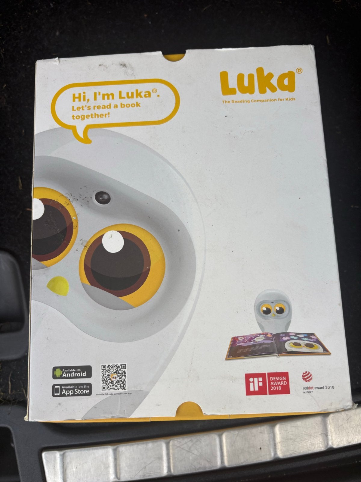 Luka AI Voorleesrobot - De Leesvriend voor Kinderen, Ophalen of Verzenden, Nieuw, Taal en Lezen, Met geluid