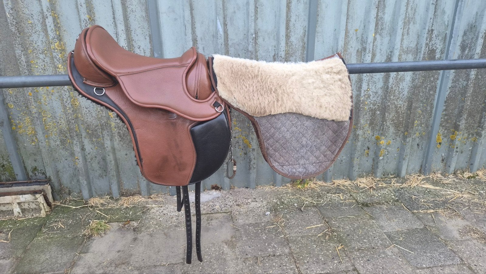 Net barefoot notingham zadel maat 2!, Ophalen, Gebruikt, Close contact, Middel