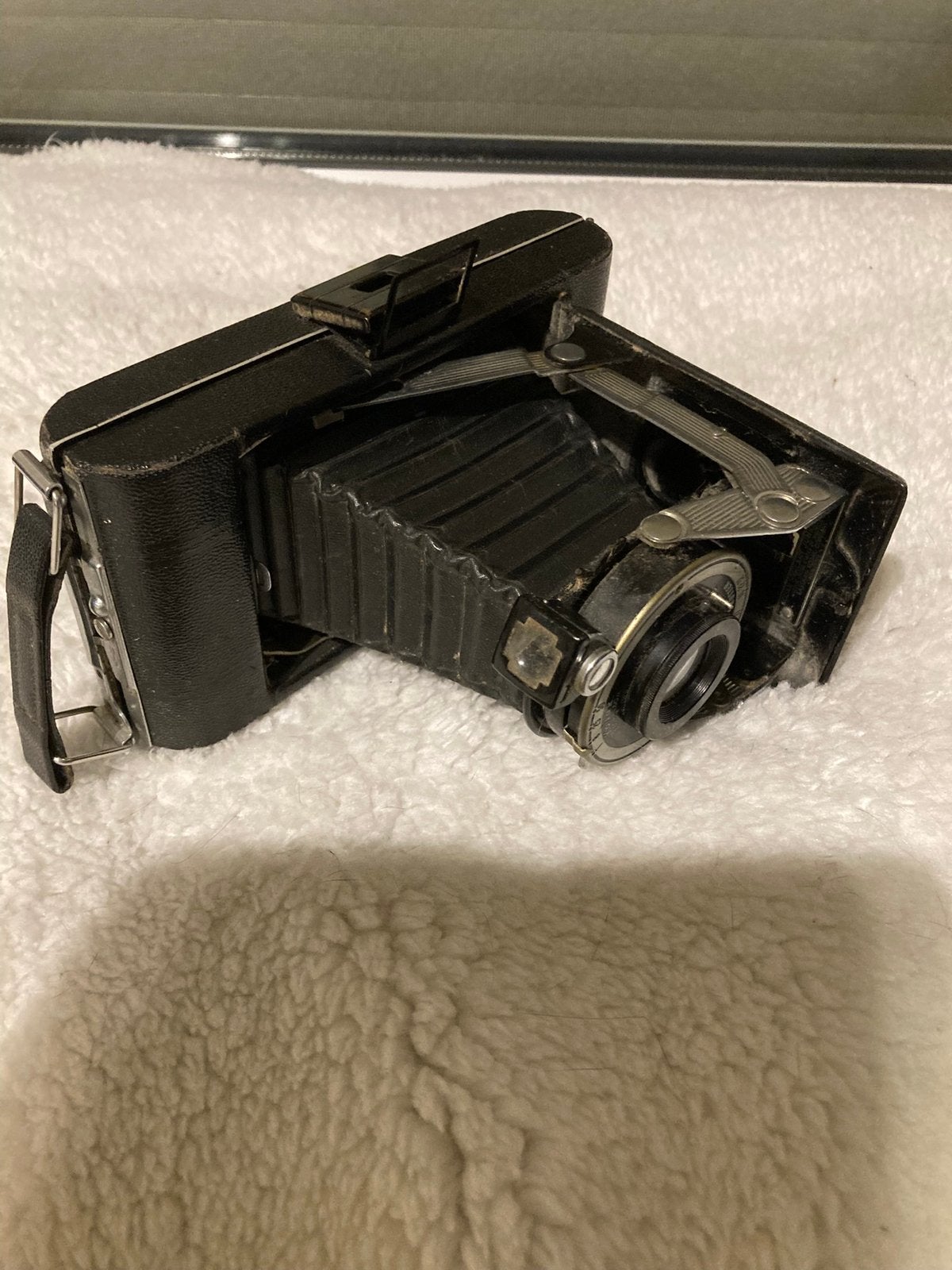 Vintage Opvouwbare Balgcamera - Klassieke Fotografie, Ophalen of Verzenden, Gebruikt, Compact, Overige Merken
