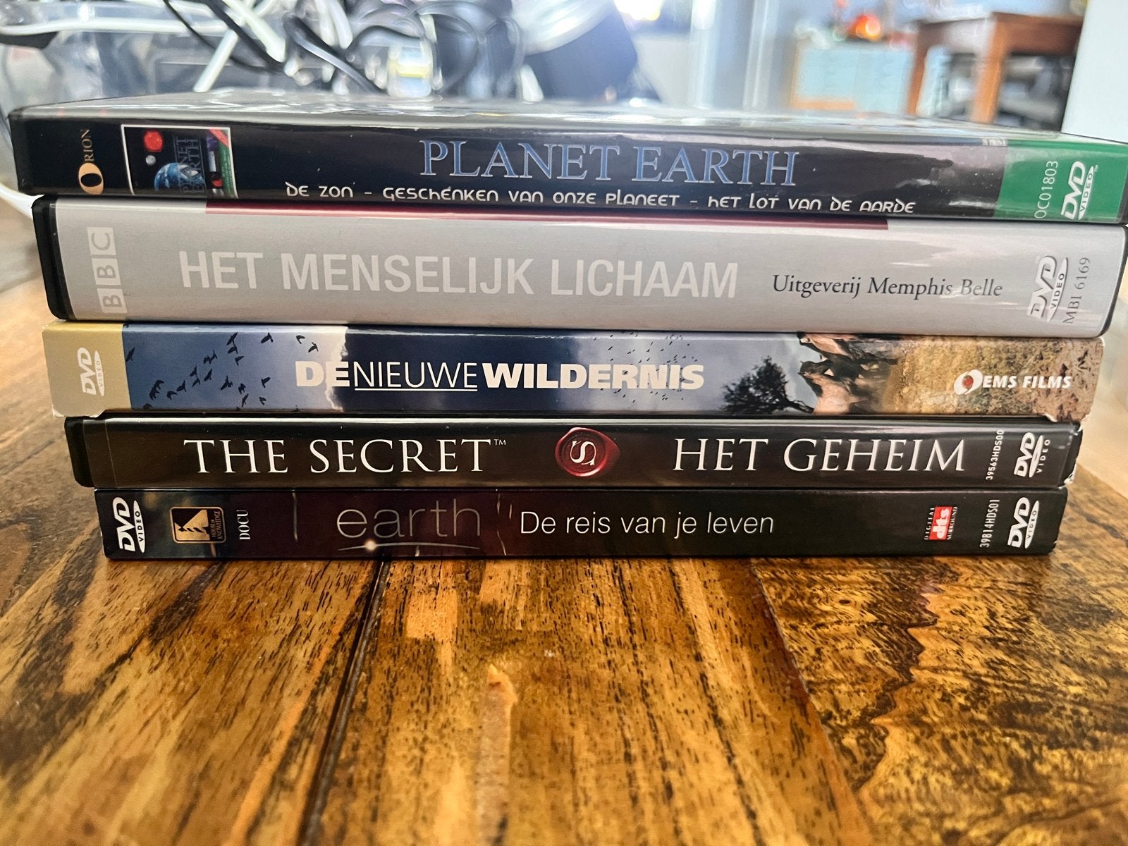 Natuurdocumentaires DVD-collectie: Planet Earth, Het Menseli, Cd's en Dvd's, Dvd's | Documentaire en Educatief, Gebruikt, Alle leeftijden