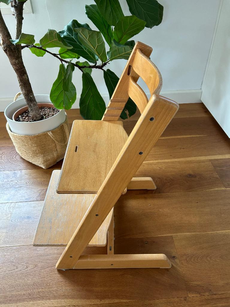 Stokke meegroei kinderstoel, Kinderen en Baby's, Kinderstoelen, Ophalen, Gebruikt, Meegroeistoel