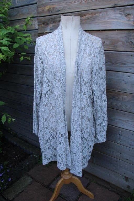 Vest beige kant Sallie Sahne mt 48 Vaste prijs, Beige, Maat 46/48 (XL) of groter, Ophalen of Verzenden, Zo goed als nieuw