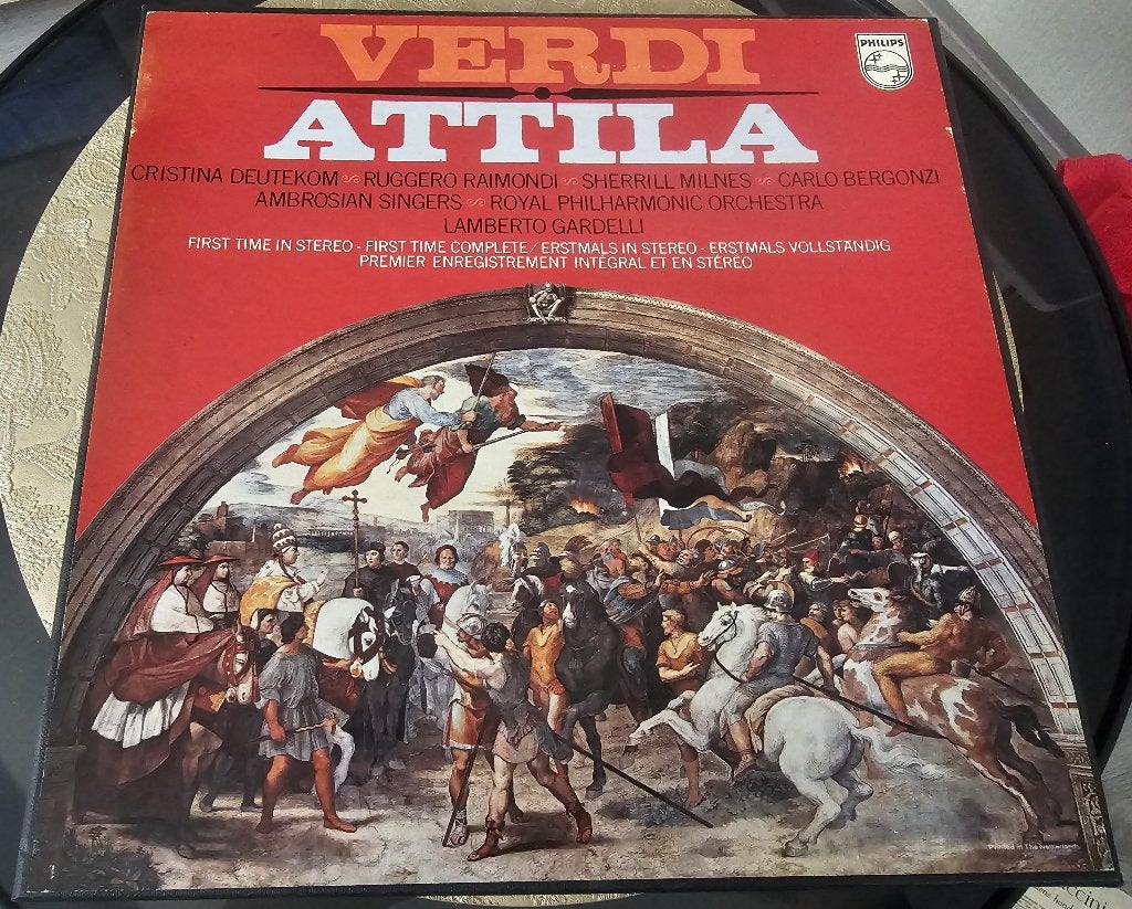 Verdi – Attila, Gebruikt, Ophalen of Verzenden, Romantiek, Opera of Operette