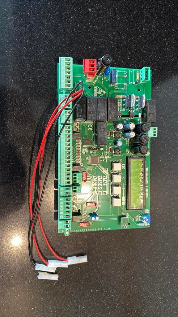 Came printplaat ZM3E (poortautomatisering), Ophalen, Gebruikt