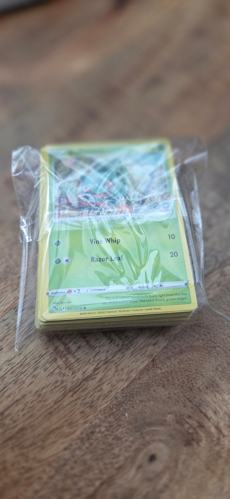 55 Pokemon Go base set kaarten geen dubbele, Ophalen