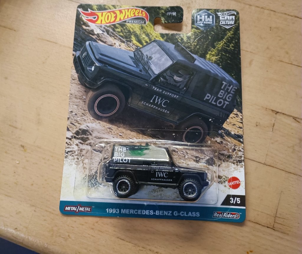 Hot Wheels Car Culture HW Off Road 1993 Mercedes-Benz G-Cla, Hobby en Vrije tijd, Modelauto's | Overige schalen, Ophalen of Verzenden